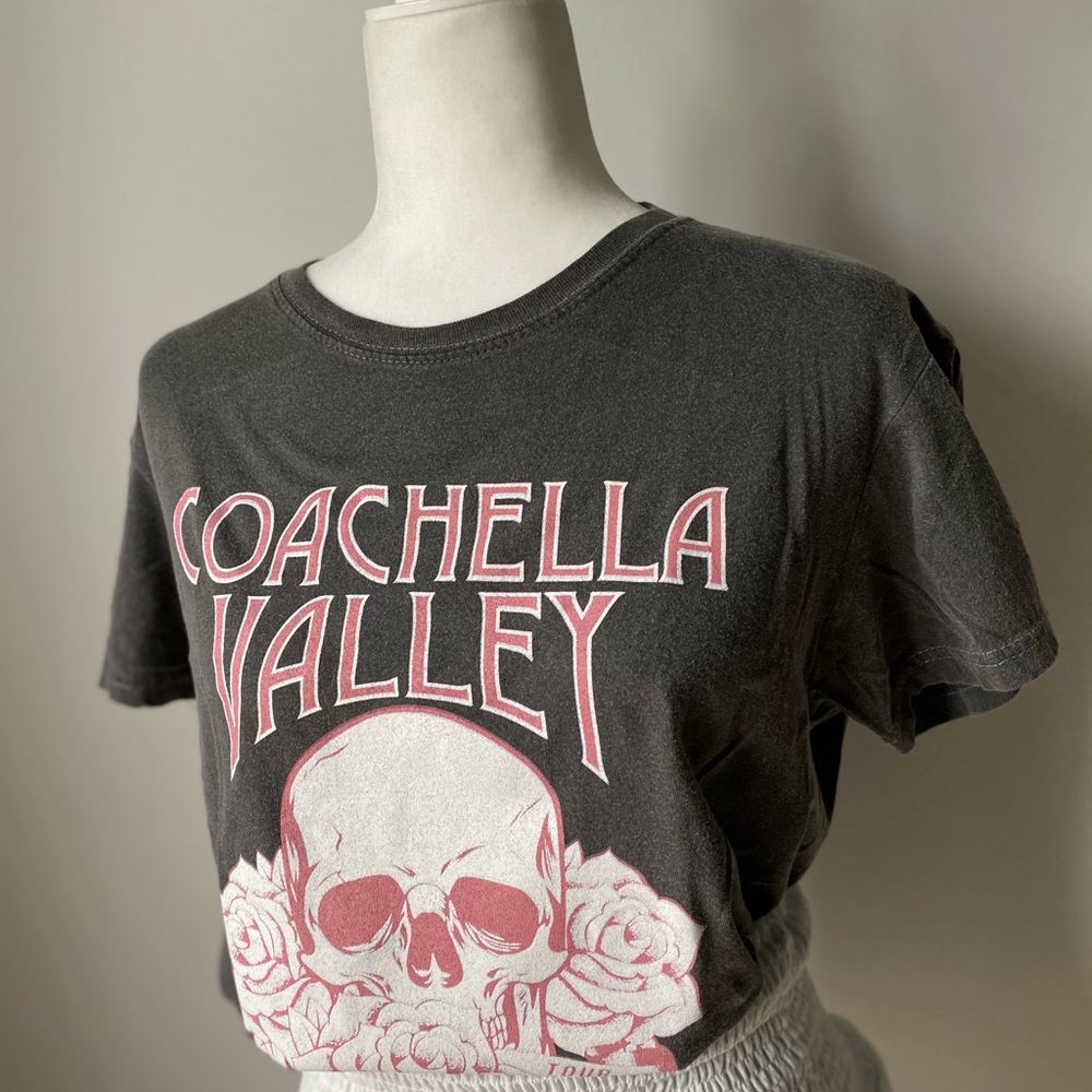 Coachella Valley Black Short Sleeve Tee